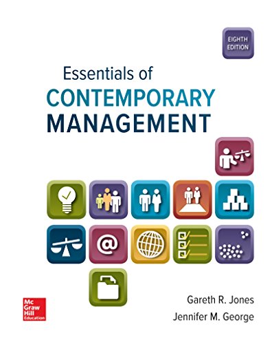 Essentials of Contemporary Management - 8th Edition