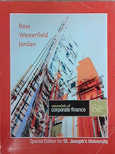 Essentials of Corporate Finance - 9781259131301