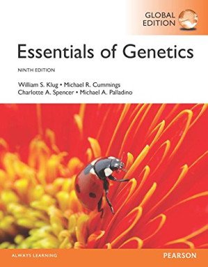 Essentials of Genetics, Global Edition - William S. Klug, Michael R. Cummings, Charlotte A. Spencer, Michael A. Palladino