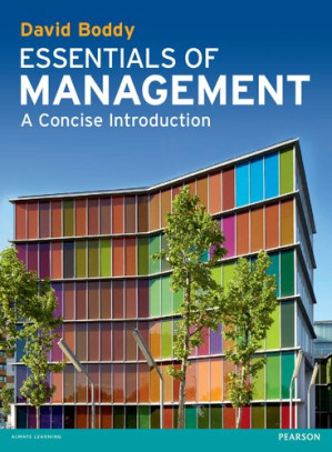 Essentials of Management: A Concise Introduction - David Boddy