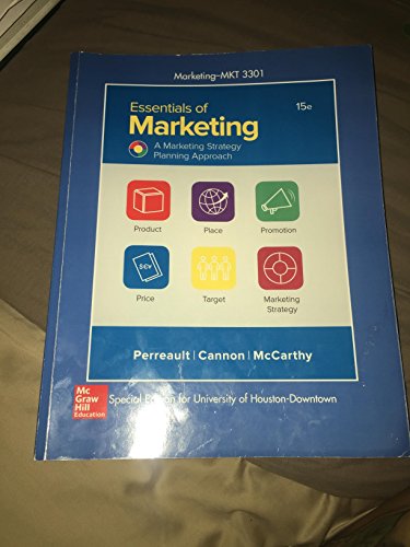 Essentials of Marketing-A Marketing Strategy Planning Approach