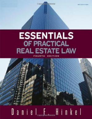 Essentials of Practical Real Estate Law By Daniel F. Hinkel - 9780495830283