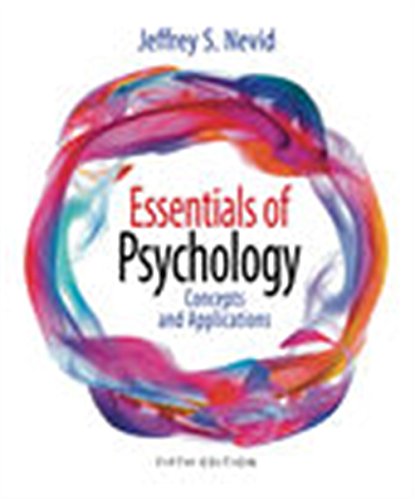 Essentials of Psychology Concepts and Applications 5th Edition
