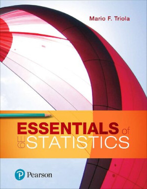 Essentials of Statistics - Mario F. Triola - 9780134687094