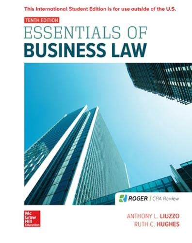 Essentials of business law - 9781260091823