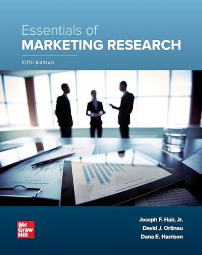 Essentials of marketing research - 9781260511857