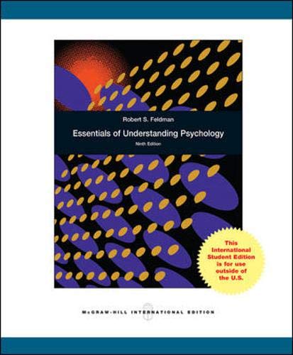 Essentials of understanding psychology - 9780071221481