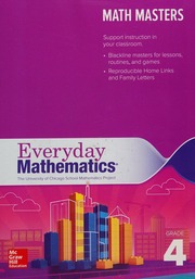 Everyday Mathematics 4, Grade 4, Math Masters