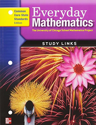 Everyday mathematics. Study links. Grade 4