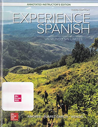 Experience Spanish: un mundo sin límites - 9781260267778