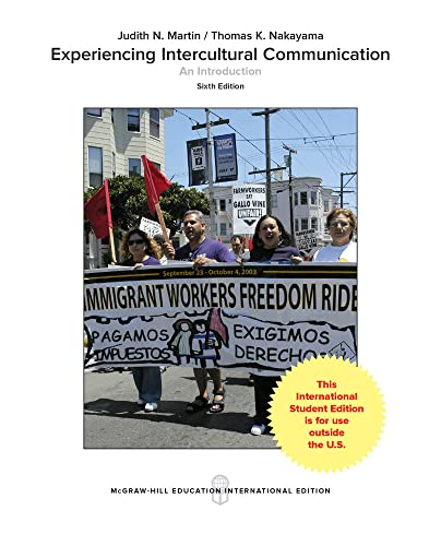 Experiencing intercultural communication: an introduction - 9781260083941