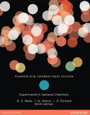 Experiments in General Chemistry - Gerald Weiss
