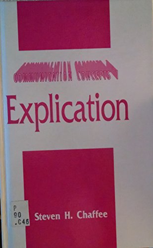 Explication (Communication Concepts)
