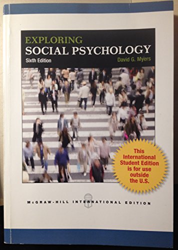 Exploring Social Psychology - 9780078035173