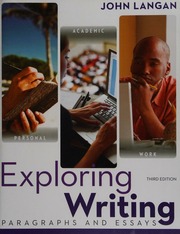 Exploring writing: paragraphs and essays - 9780077169992