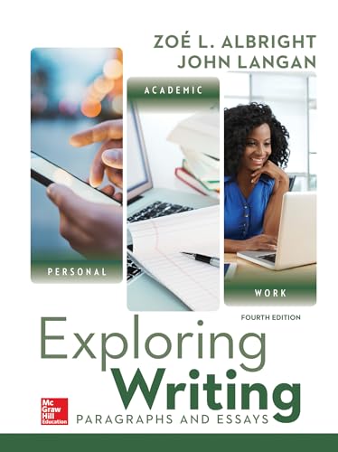 Exploring writing: paragraphs and essays - 9781260164558