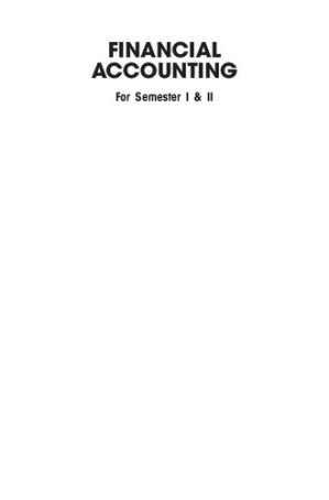 Financial Accounting By S. Thothadri; Nafeesa Mahabubkhan
