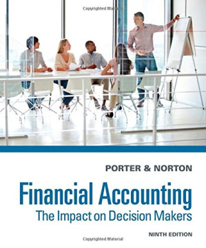 Financial Accounting: The Impact on Decision Makers By Gary A. Porter, Curtis L. Norton