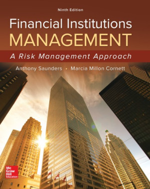 Financial Institutions Management: A Risk Management Approach By Cornett, Marcia Millon;Saunders, Anthony