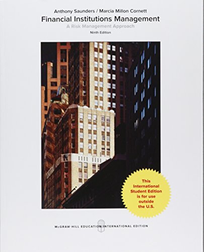 Financial Institutions Management: A Risk Management Approach Solutions Manual - 9781259922046