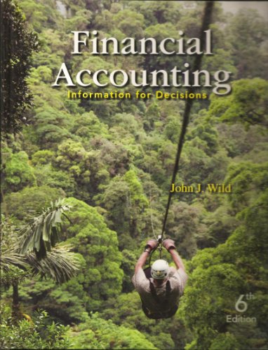 Financial accounting: information for decisions - 9780078025389