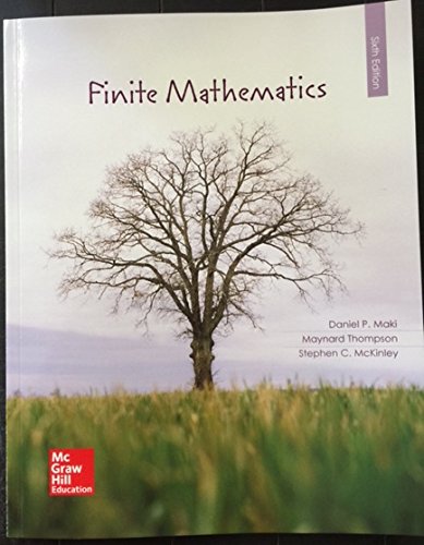 Finite Mathematics - 9781259819766