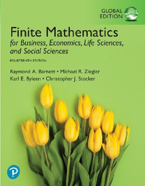 Finite Mathematics for Business, Economics, Life Sciences, and Social Sciences - Raymond Barnett, Michael Ziegler, Karl Byleen, Christopher Stocker - 9780134675985-1