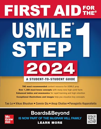 First Aid for the® USMLE Step 1 2024: A Student-to-Student Guide
