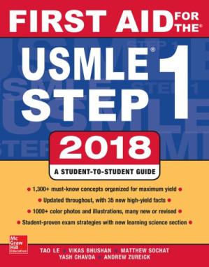 First Aid for the USMLE Step 1 2018 28th, 2018 9781260116120