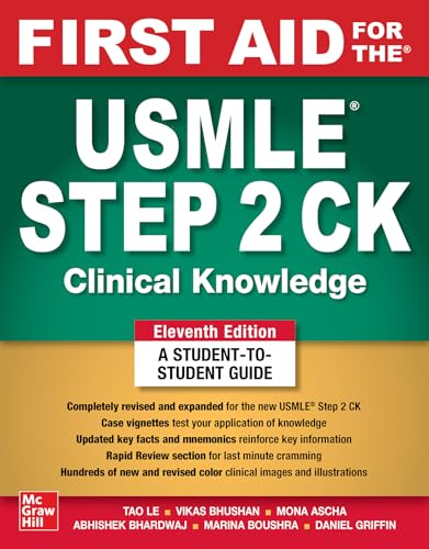 First Aid for the USMLE Step 2 CK, Eleventh Edition - 9781264855100