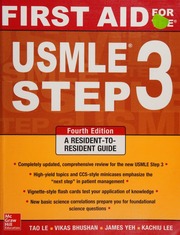 First Aid for the USMLE Step 3
