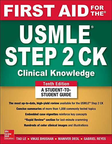 First aid for the USMLE Step 2 CK