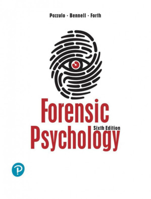 Forensic Psychology - Joanna Pozzulo, Craig Bennell, Adelle Forth - 9780135750032