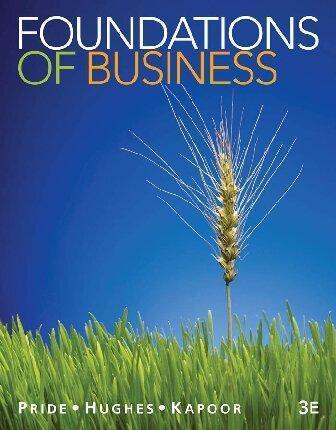 Foundations Of Business 3Rd Edition