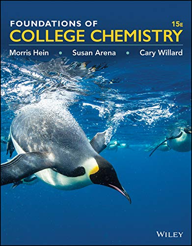 Foundations of College Chemistry - 15th Edition