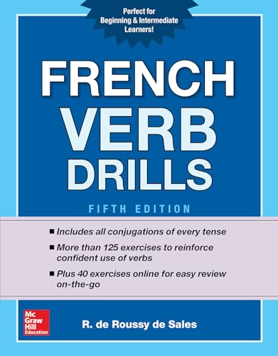 French verb drills by De Roussy de Sales, R. (Richard)