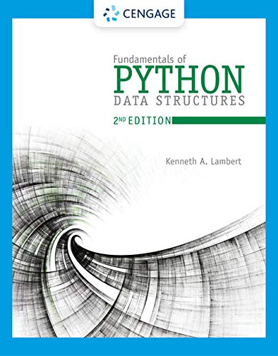 Fundamentals Of Python: Data Structures