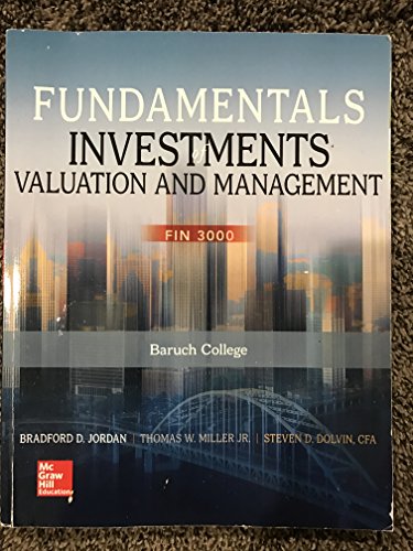 Fundamentals investments valuation and management