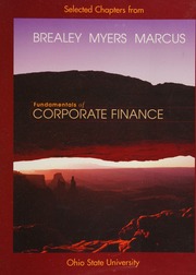 Fundamentals of Corporate Finance (OSU, Selected Chapers)
