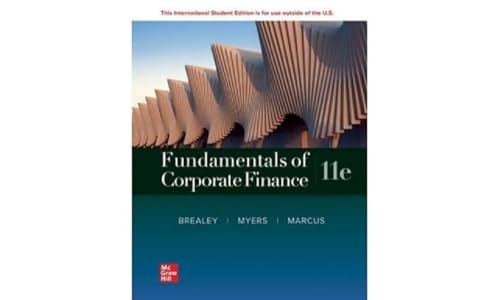Fundamentals of Corporate Finance, 11e ISE - 9781265102593