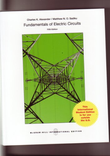 Fundamentals of Electric Circuits - 9781259071393