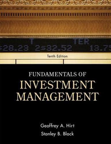Fundamentals of Investment Management - 10th Edition
