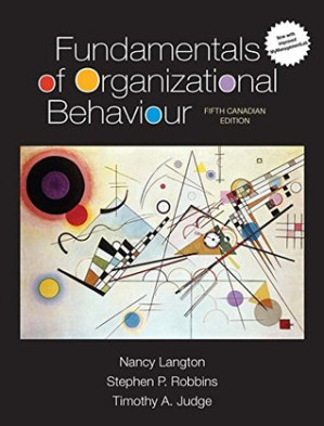 Fundamentals of Organizational Behaviour - Nancy Langton; Stephen P. Robbins; Timothy A. Judge