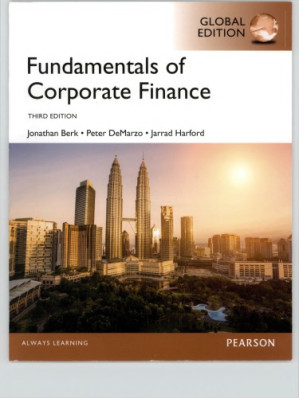 Fundamentals of corporate finance - Berk, Jonathan B.; DeMarzo, Peter M.; Harford, Jarrad