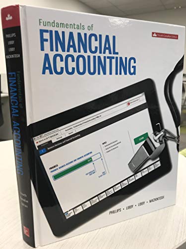 Fundamentals of financial accounting - 9781259030543