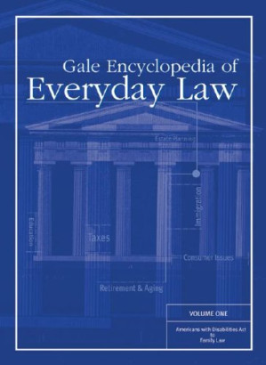 Gale Encyclopedia of Everyday Law By Shirelle Phelps