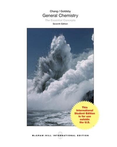 General chemistry: the essential concepts - 9781259060427