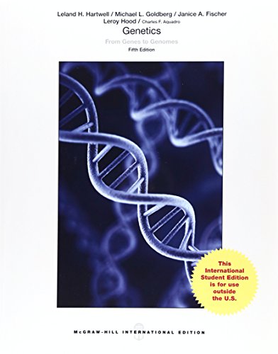 Genetics: From Genes to Genomes (5th edition)