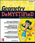 Geometry Demystified: Hard stuff made easy