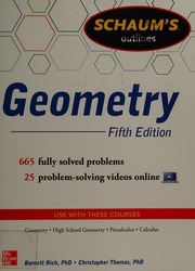 Geometry: includes plane, analytic, and transformational geometries